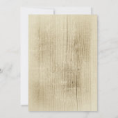 Cowboyschuhe Western Brautdusche Einladungen (Rückseite)