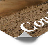 Cowboyschutz Poster (Ecke)