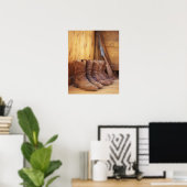 Cowboystiefel 4 poster (Heimbüro)