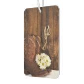 Cowboystiefel, Daisis, Western mit Pferdebeißung Autolufterfrischer (Links)