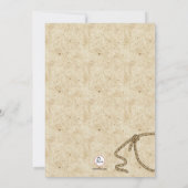 Cowboystiefel-Einladung Einladung (Rückseite)