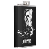 Cowboystiefel Flachmann (Rechts)