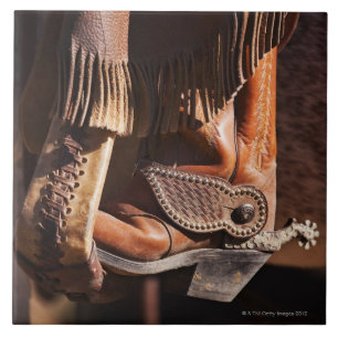 Cowboystiefel Fliese