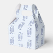 Cowboystiefel Geschenkschachtel (Rückseite)