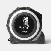 Cowboystiefel Maßband (Vorderseite)