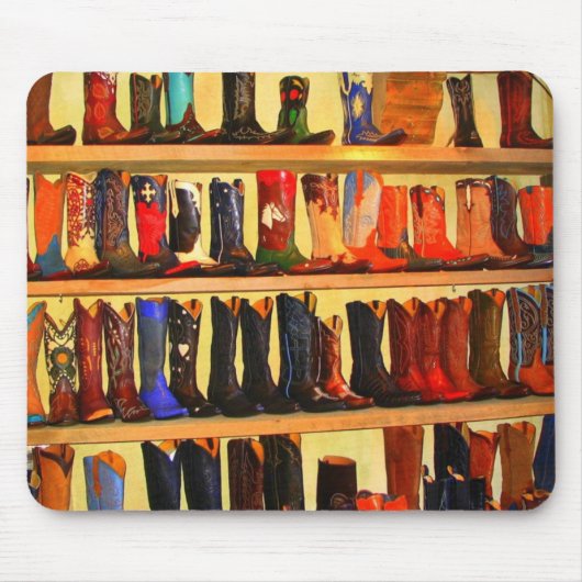 Cowboystiefel Mousepad (Vorne)