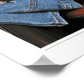 Cowboystiefel Poster (Ecke)