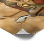 Cowboystiefel Poster (Ecke)