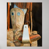 Cowboystiefel Poster (Vorne)