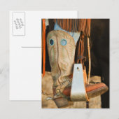 Cowboystiefel Postkarte (Vorne/Hinten)
