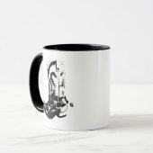 Cowboystiefel Tasse (Vorderseite Links)