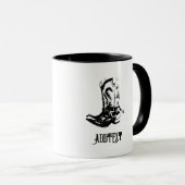 Cowboystiefel Tasse (VorderseiteRechts)