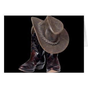 Cowboystiefel und Hut