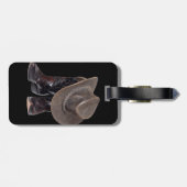 Cowboystiefel und Hut Gepäckanhänger (Rückseite horizontal)