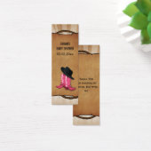 Cowboystiefel-Western personalisierte (Schreibtisch)