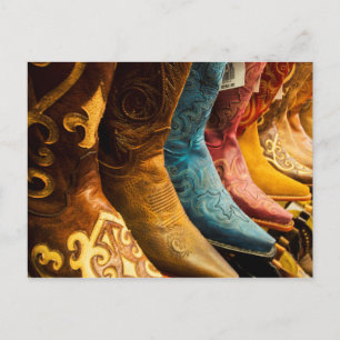 Cowboystiefel zum Verkauf, Arizona Postkarte