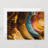 Cowboystiefel zum Verkauf, Arizona Postkarte (Vorne/Hinten)