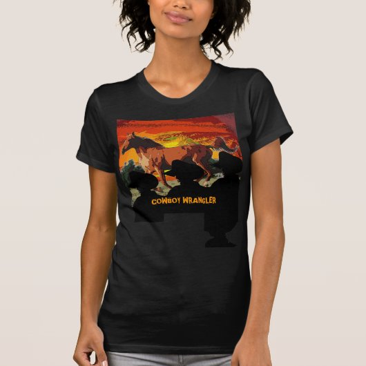 CowboyWrangler T-Shirt (Vorderseite)