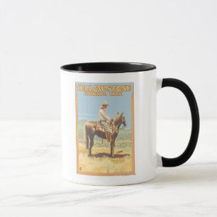 Cowboyzu Pferd - Yellowstone-Staatsangehöriger Tasse
