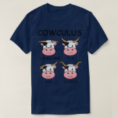 Cowculus Math Lovers Funny Cow Calculus Math Teach T-Shirt (Design vorne)