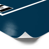 Cowes Isle of Wight Yacht Regatta Poster (Ecke)