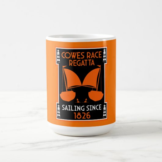 Cowes Isle of Wight Yacht Regatta Verwandlungstasse (Zentrum)