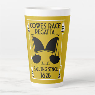 Cowes Isle of Wight Yachtregatta Milchtasse
