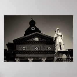 COWETA LANDKREIS COURTHOUSE Poster