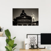 COWETA LANDKREIS COURTHOUSE Poster (Heimbüro)