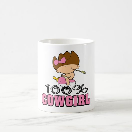 Cowgirl 100% kaffeetasse (Mittel)