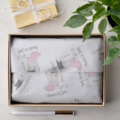 Cowgirl Abschluss Country Western Party Seidenpapier (Geschenk)