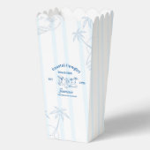 Cowgirl am Blue Ocean Bachelorette Geschenkschachtel (Vorderseite)