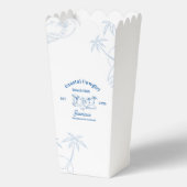 Cowgirl am Blue Ocean Bachelorette Geschenkschachtel (Vorderseite)