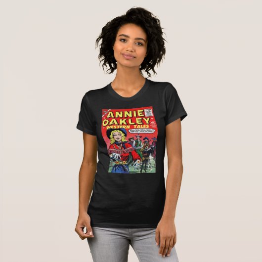 Cowgirl Annie Oakley T-Shirt (Vorne ganz)