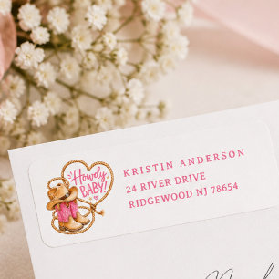 Cowgirl-Baby-Shower-Adressetikett