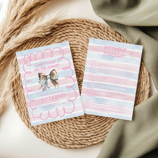 Cowgirl Bachelorette Einladung