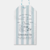 Cowgirl Bachelorette Favor Geschenkanhänger (Vorderseite)