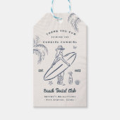 Cowgirl Bachelorette Favor Geschenkanhänger (Vorderseite)