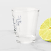 Cowgirl Bachelorette Favor Schnapsglas (Rechts)