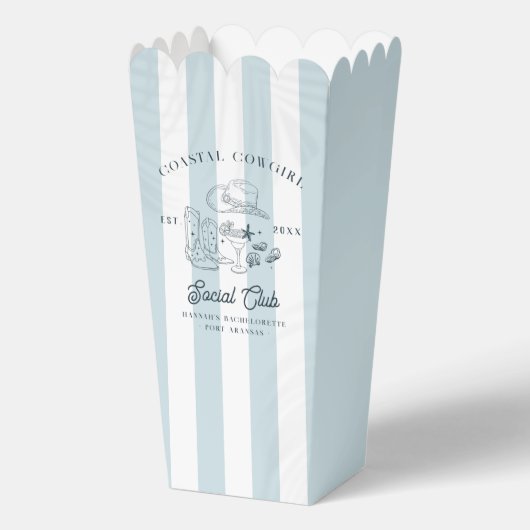 Cowgirl Bachelorette Geschenkschachtel (Vorderseite)