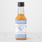 Cowgirl Bachelorette, Küste letzten Toast Alkoholflaschenetikett (Vorderseite)