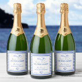 Cowgirl Bachelorette, Küste letzten Toast Schaumweinetikett