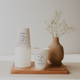 Cowgirl Bachelorette Pappbecher