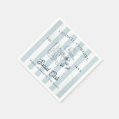 Cowgirl Bachelorette Serviette (Ecke)