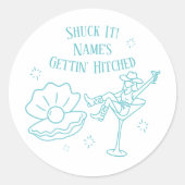 Cowgirl Bachelorette Stickers (Vorderseite)