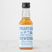 Cowgirl Bachelorette Weekend Alkoholflaschenetikett (Vorderseite)