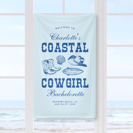 Cowgirl Bachelorette Weekend Banner