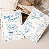 Cowgirl Bachelorette Weekend Itinerary Einladung