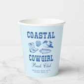 Cowgirl Bachelorette Weekend Pappbecher (Vorderseite)