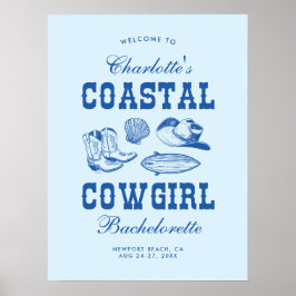 Cowgirl Bachelorette Weekend Poster